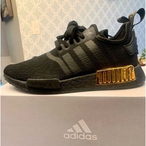 Adidas NMD_R1 Black with Gold